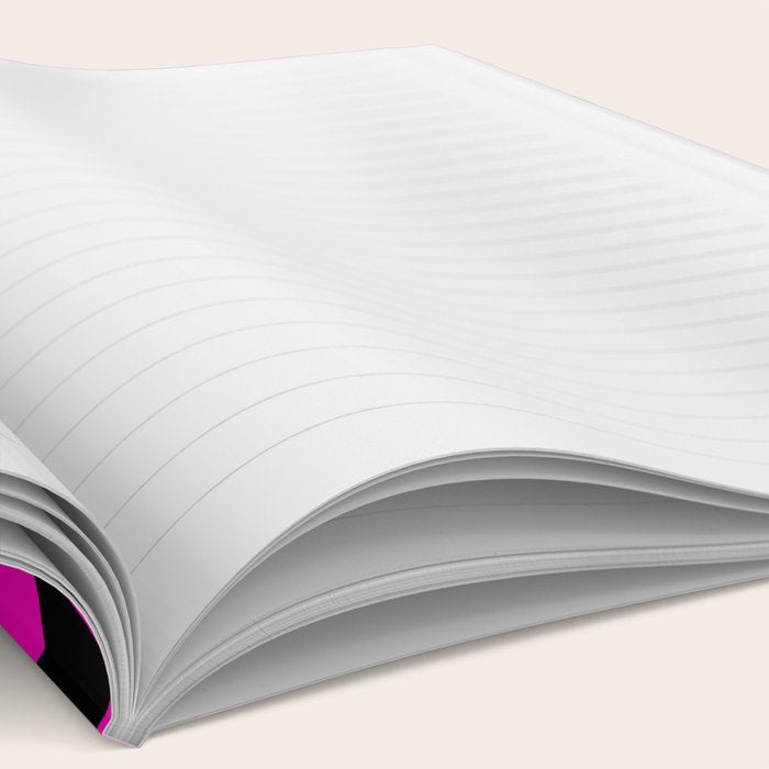 Hot Pink and Black Polka Dots Notebook Gallery Image 2