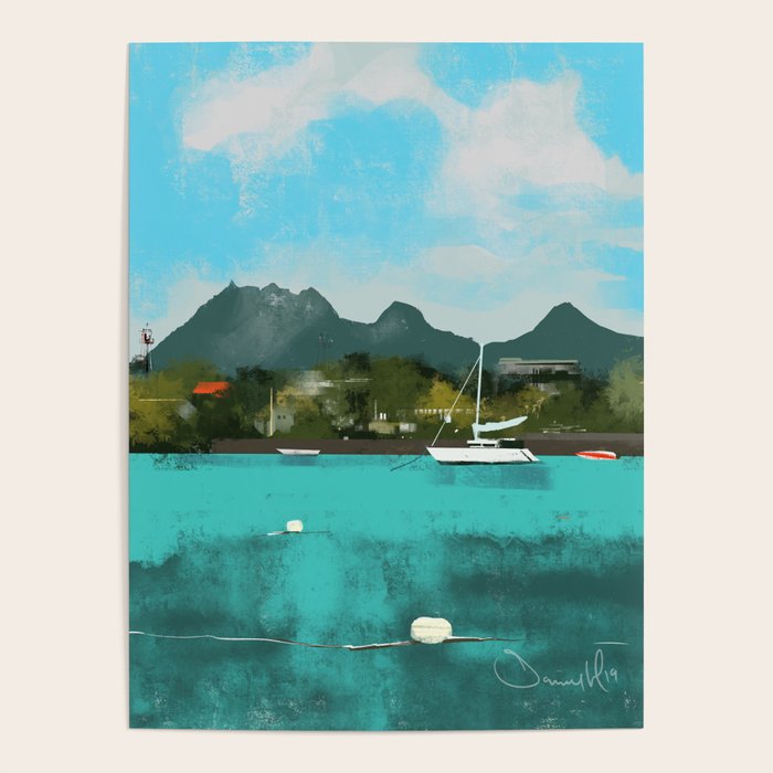 Tropical View Poster Gallery Image 1