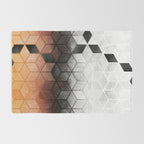 Ombre Concrete Cubes Rug Gallery Image 2