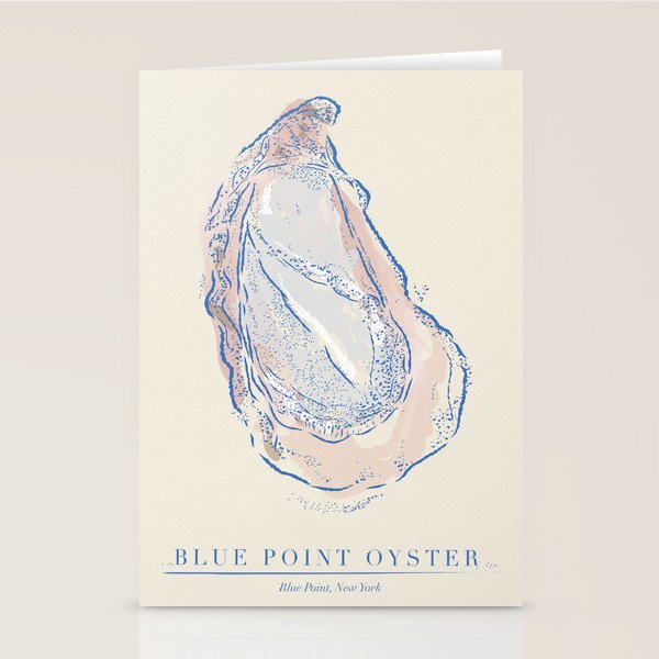 Oyster Stationery Card Gallery Image 2