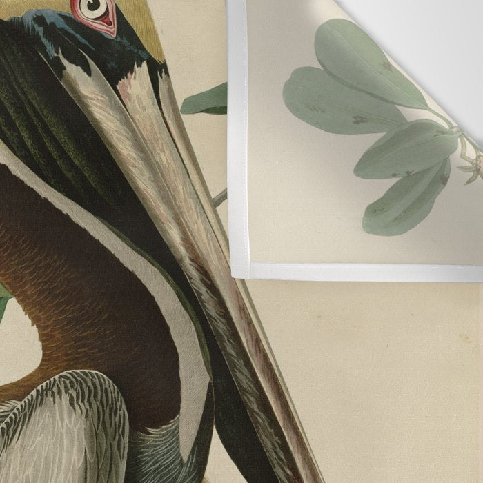 Brown Pelican, Birds of America by John James Audubon Wall Tapestry Gallery Image 3
