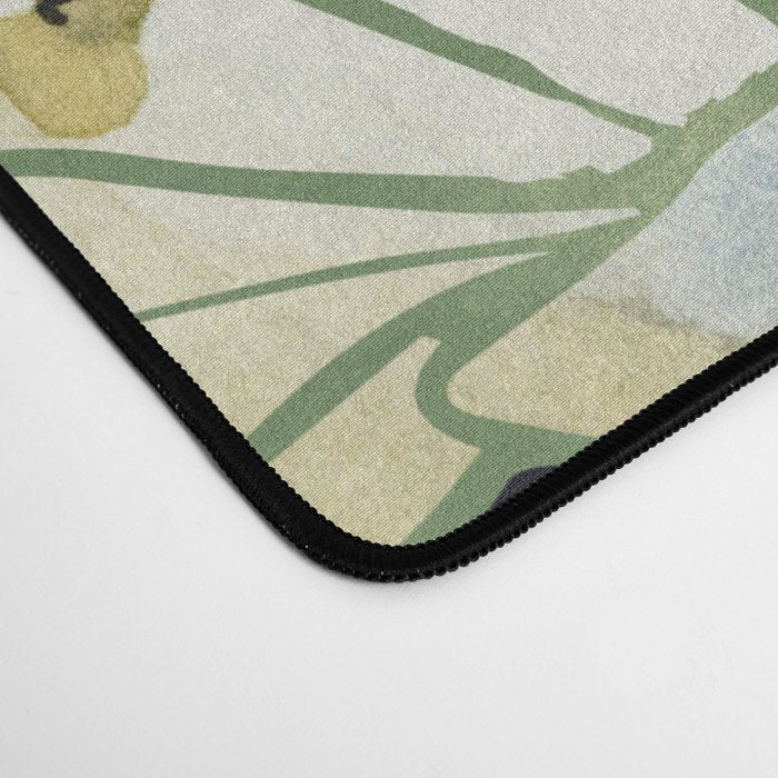 Metallic Floral Snake Desk Mat Gallery Image 4