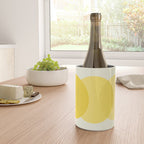 Golden Sunshine Circle Abstract Wine Chiller Gallery Image 4