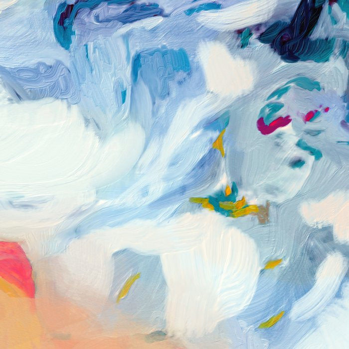 the sea on the beach abstract art Coffee Mug Gallery Image 2