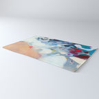 the sea on the beach abstract art Rug Gallery Image 3