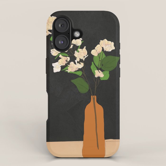 Branches Blooming Black iPhone Case Gallery Image 1