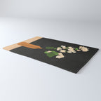 Branches Blooming Black Rug Gallery Image 3