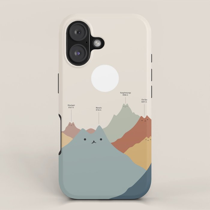 Cat Landscape 115: Himeowlaya iPhone Case Gallery Image 1