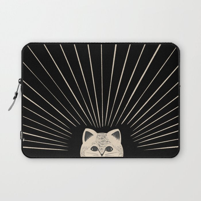 Good Morning son - Kitty 2 Laptop Sleeve Gallery Image 1