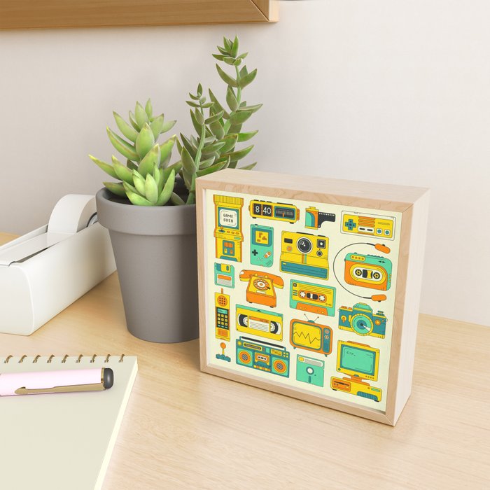 RETRO TECHNOLOGY Mini Art Print Gallery Image 2