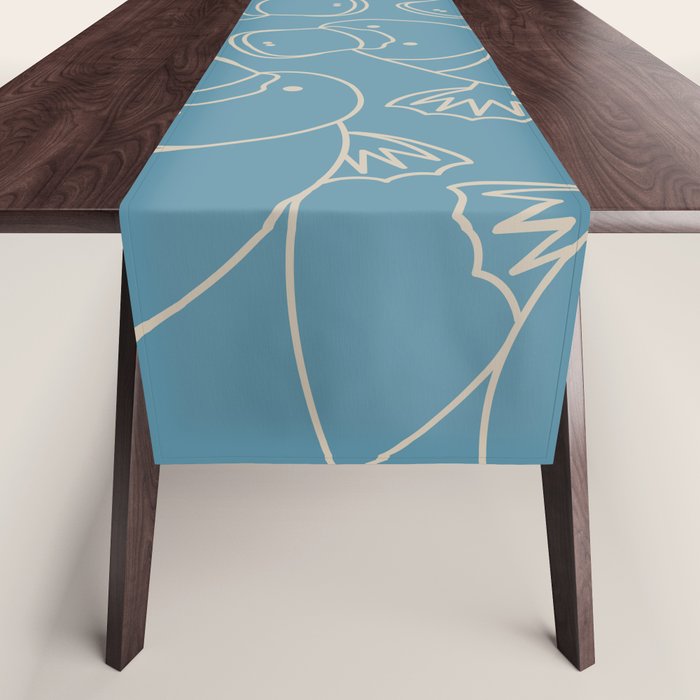 Minimalist Platypus Table Runner Gallery Image 1