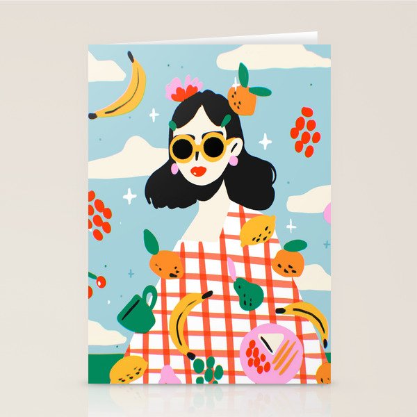 Summer Fruits Picnic Stationery Card Gallery Image 2