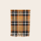 Orange + Black Plaid Wall Hanging Gallery Image 1
