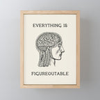 Everything is Figureoutable #2 Mini Art Print Gallery Image 1
