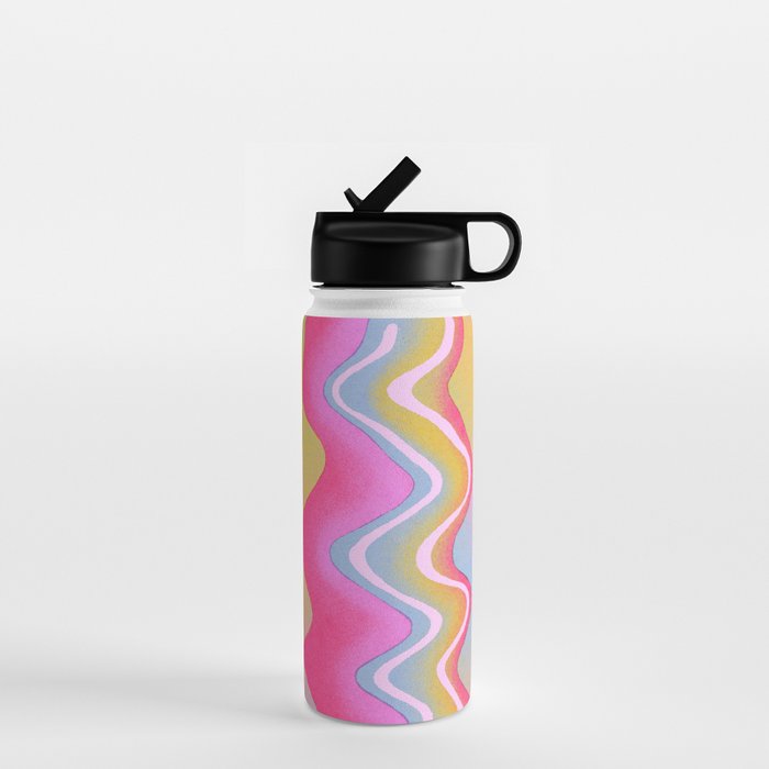Cube in Full Color Water Bottle Gallery Image 1