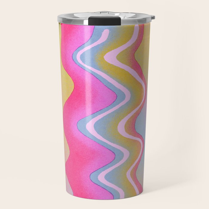 Cube in Full Color Travel Mug Gallery Image 1