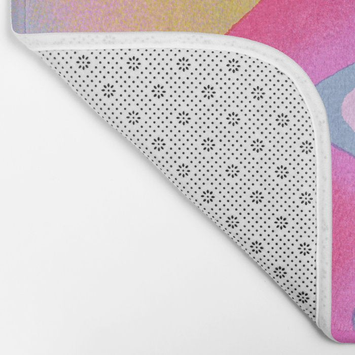 Cube in Full Color Bath Mat Gallery Image 2