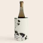 Gypsophila in a Brown Vase Wine Chiller Gallery Image 3