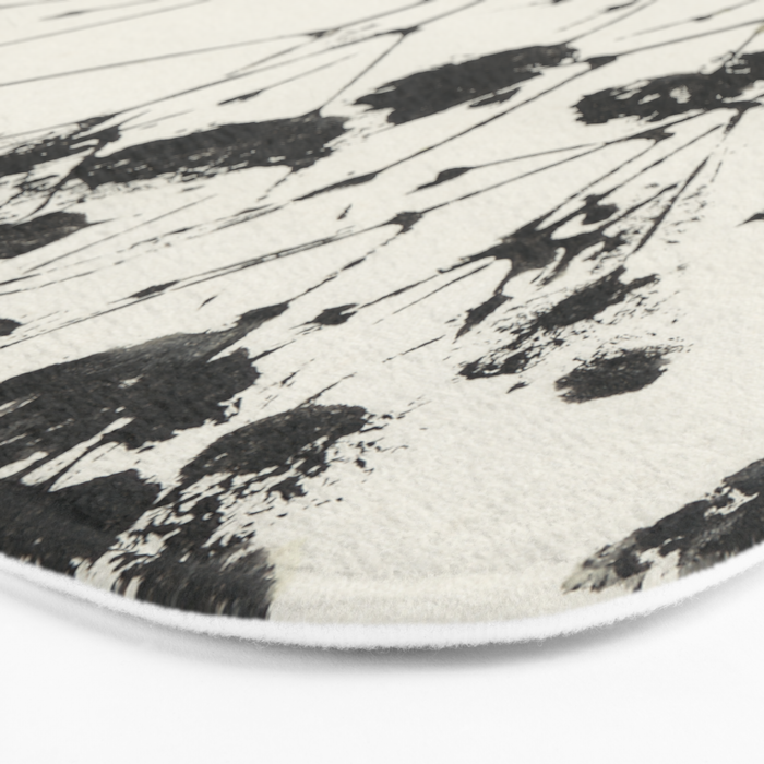 Gypsophila in a Brown Vase Bath Mat Gallery Image 3