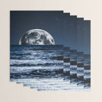 Summer Moonrise Wrapping Paper Gallery Image 3