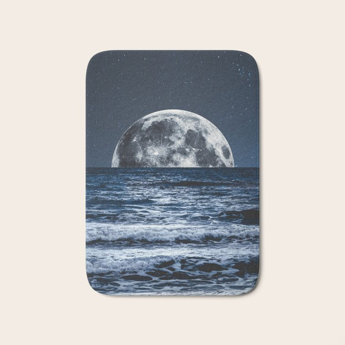 Summer Moonrise Bath Mat Gallery Image 1