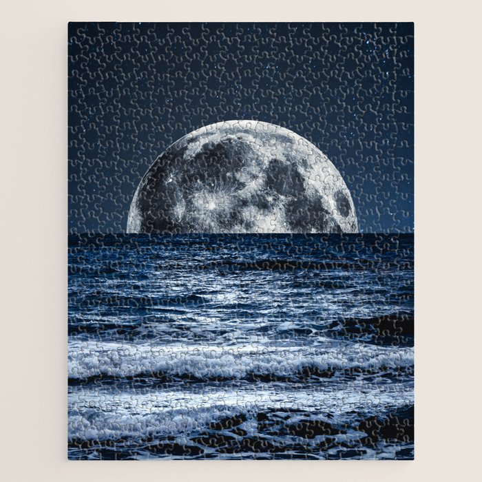 Summer Moonrise Jigsaw Puzzle Gallery Image 1