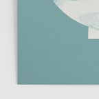 Marble Porcelain Vase - Jade Blue  Poster Gallery Image 3