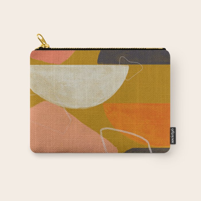 Mid Century Abstract  Carry All Pouch Gallery Image 1