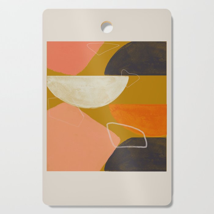 Mid Century Abstract  Cutting Board Gallery Image 1