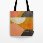 Mid Century Abstract  Tote Bag Gallery Image 1