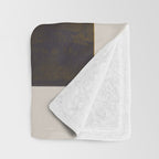Mid Century Abstract  Throw Blanket Gallery Image 3