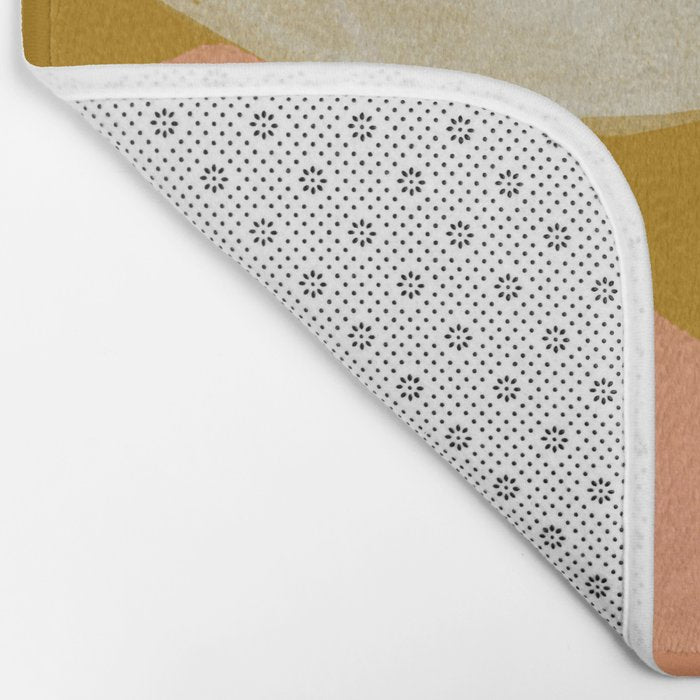 Mid Century Abstract  Bath Mat Gallery Image 2