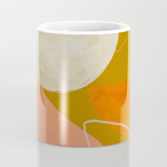 Mid Century Abstract  Coffee Mug Gallery Image 4