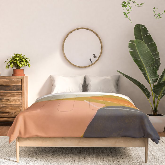 Mid Century Abstract  Comforter Gallery Image 3