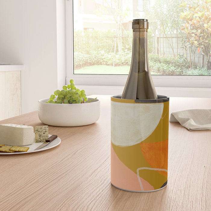 Mid Century Abstract  Wine Chiller Gallery Image 4