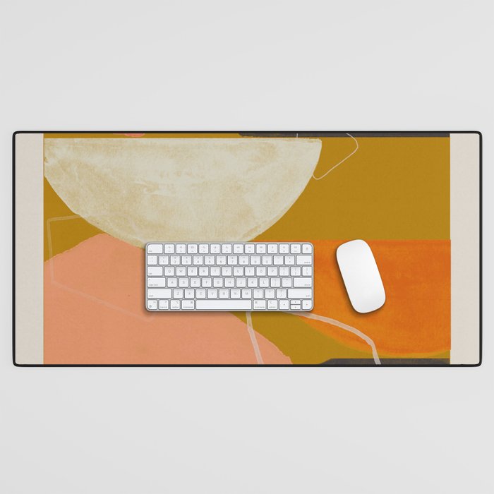 Mid Century Abstract  Desk Mat Gallery Image 1
