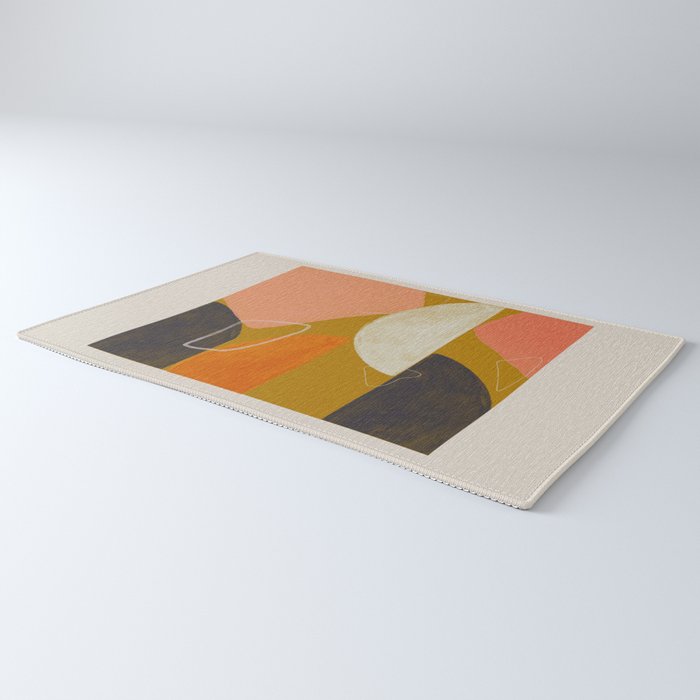 Mid Century Abstract  Rug Gallery Image 3