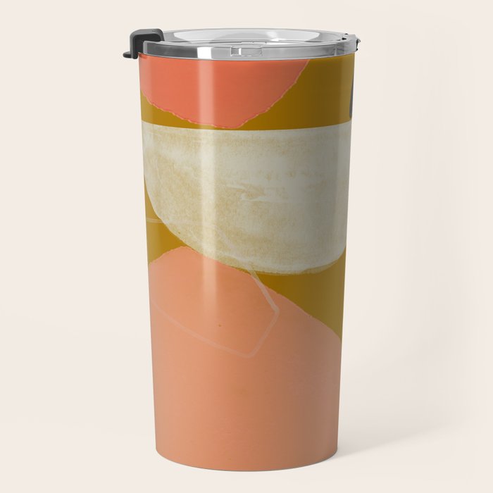 Mid Century Abstract  Travel Mug Gallery Image 3