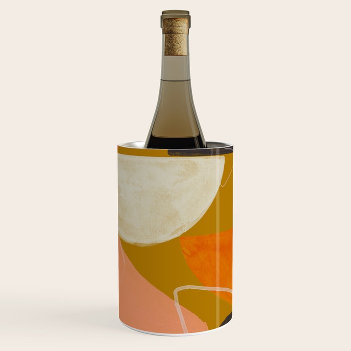 Mid Century Abstract  Wine Chiller Gallery Image 1