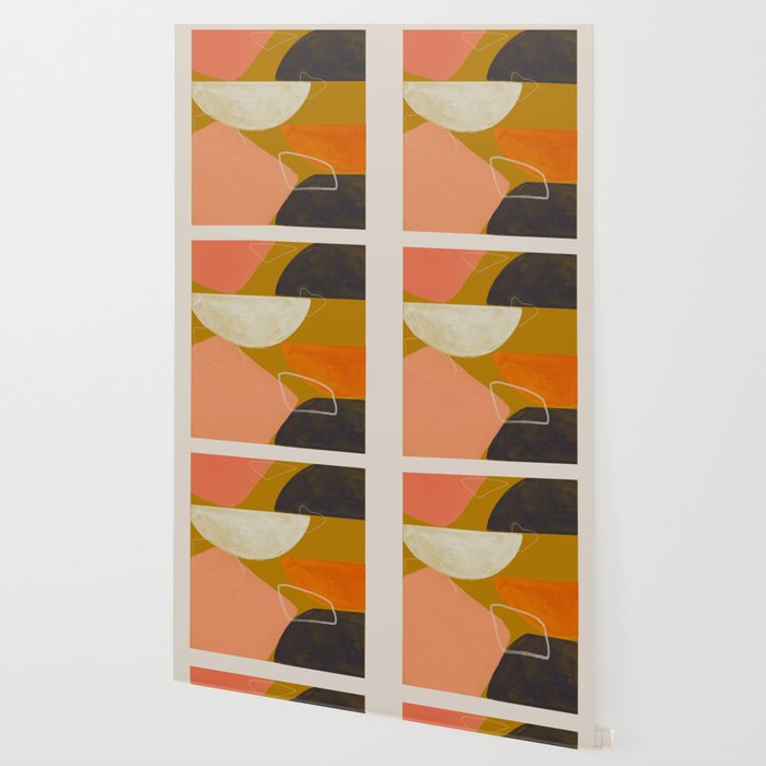 Mid Century Abstract  Wallpaper Gallery Image 2