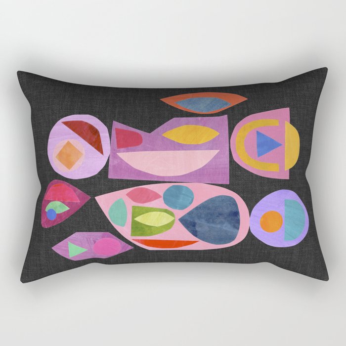 Midnight Mirror Rectangular Pillow Gallery Image 2