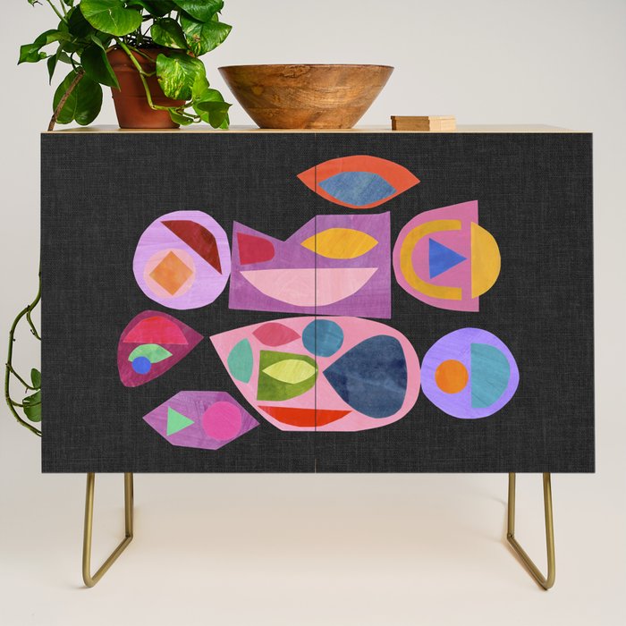 Midnight Mirror Credenza Gallery Image 1