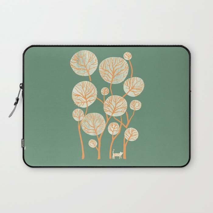 Deep in the jungle, the tiger roams Laptop Sleeve Gallery Image 1