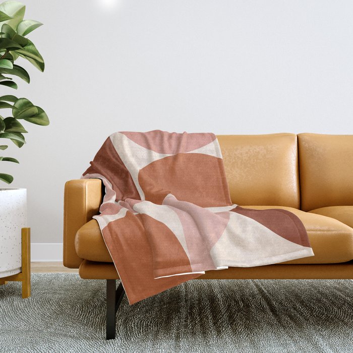 Bold Minimalism IX Throw Blanket Gallery Image 1