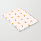 Abstract Yellow Tulip - Pink Background Notebook Gallery Image 3