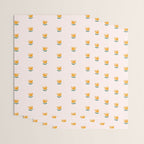 Abstract Yellow Tulip - Pink Background Wrapping Paper Gallery Image 3