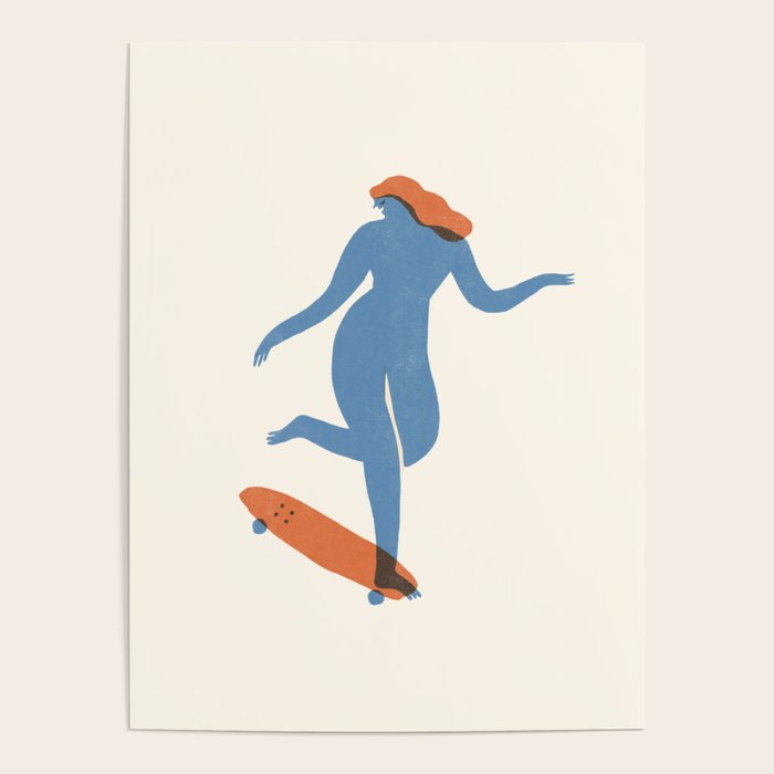 Skate girl Poster Gallery Image 4