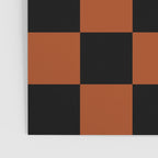 Black & Orange Checkers Poster Gallery Image 3