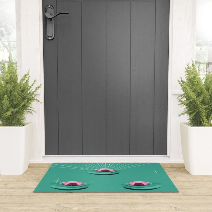 Evil eyes in the stars  Welcome Mat Gallery Image 3