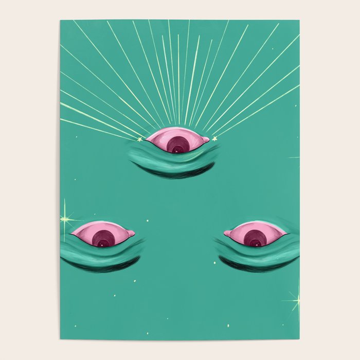 Evil eyes in the stars  Poster Gallery Image 4
